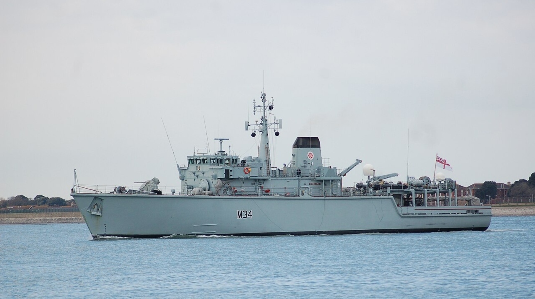 To ναρκαλιευτικό HMS Middleton