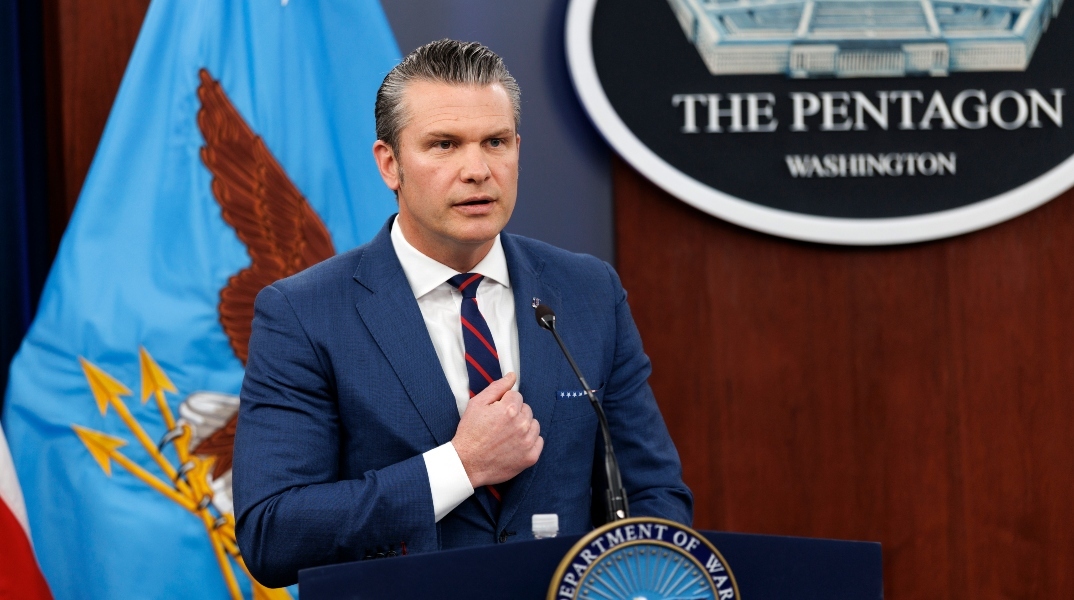 Ο υπουργός Άμυνας των ΗΠΑ, Πιτ Χέγκσεθ