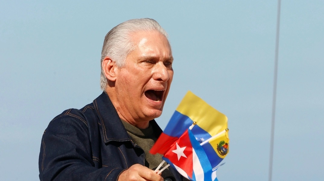 Ο πρόεδρος της Κούβας, Μιγκέλ Ντίας-Κανέλ 