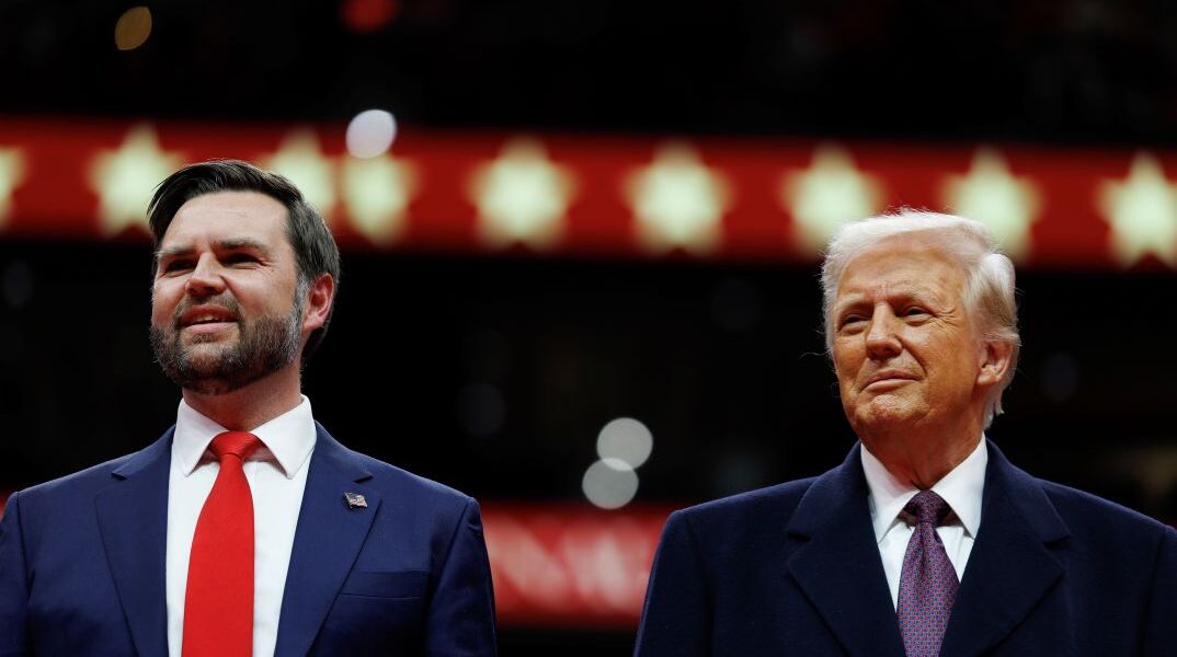 O Τζέι Ντι Βανς και ο Ντόναλντ Τραμπ