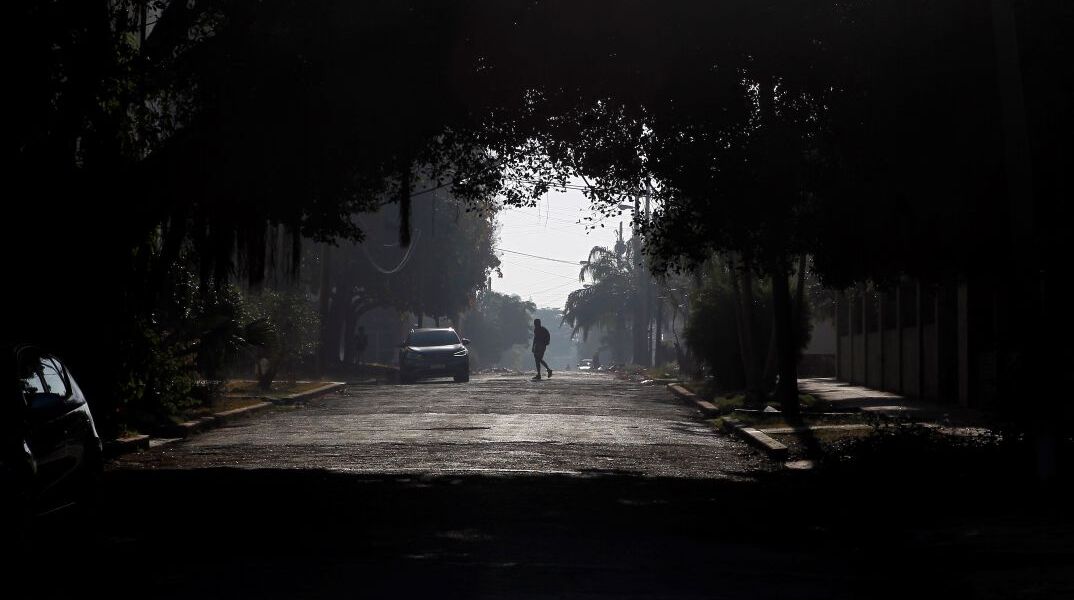 Δρόμος στην Κούβα, κατά τη διάρκεια του μπλακ άουτ