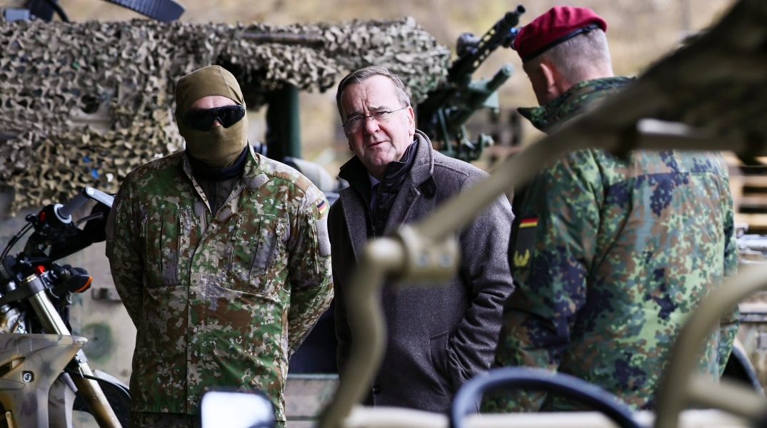 Ο Υπουργός Άμυνας της Γερμανίας, Μπόρις Πιστόριους