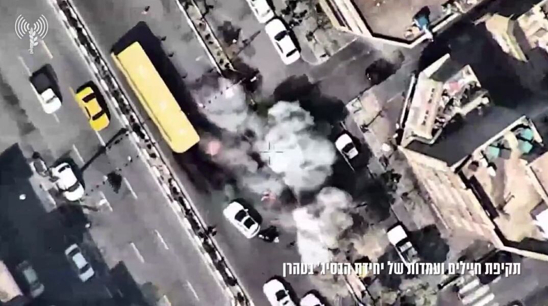 Ο ισραηλινός βομβαρδισμός του αρχηγού της Basij στην Τεχεράνη