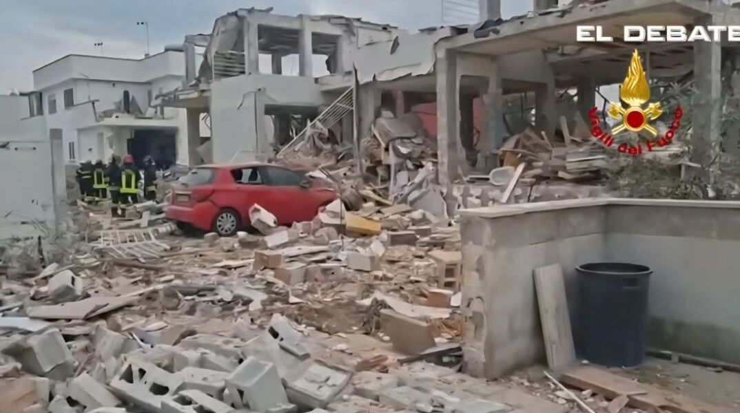 Έκρηξη στη Ρώμη από διαρροή φυσικού αερίου - Δύο τραυματίες και δεκάδες εκκενώσεις