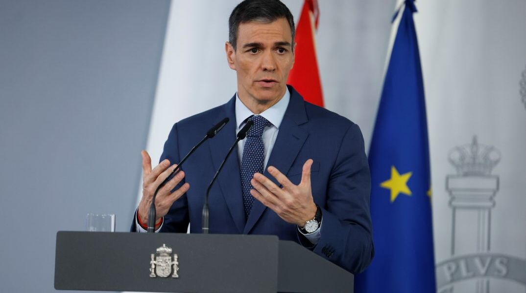 O Ισπανός πρωθυπουργός, Πέδρο Σάντσεθ