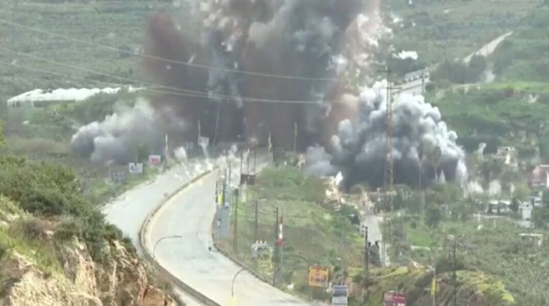 Βομβαρδισμός της γέφυρας στον ποταμό Λιτάνι στο Νότιο Λίβανο