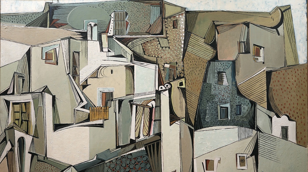 Γιάννης Γαΐτης, Φηρά Σαντορίνης, 1953