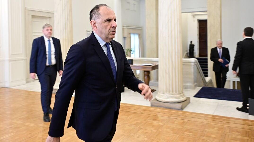 Ο Υπουργός Εξωτερικών Γιώργος Γεραπετρίτης