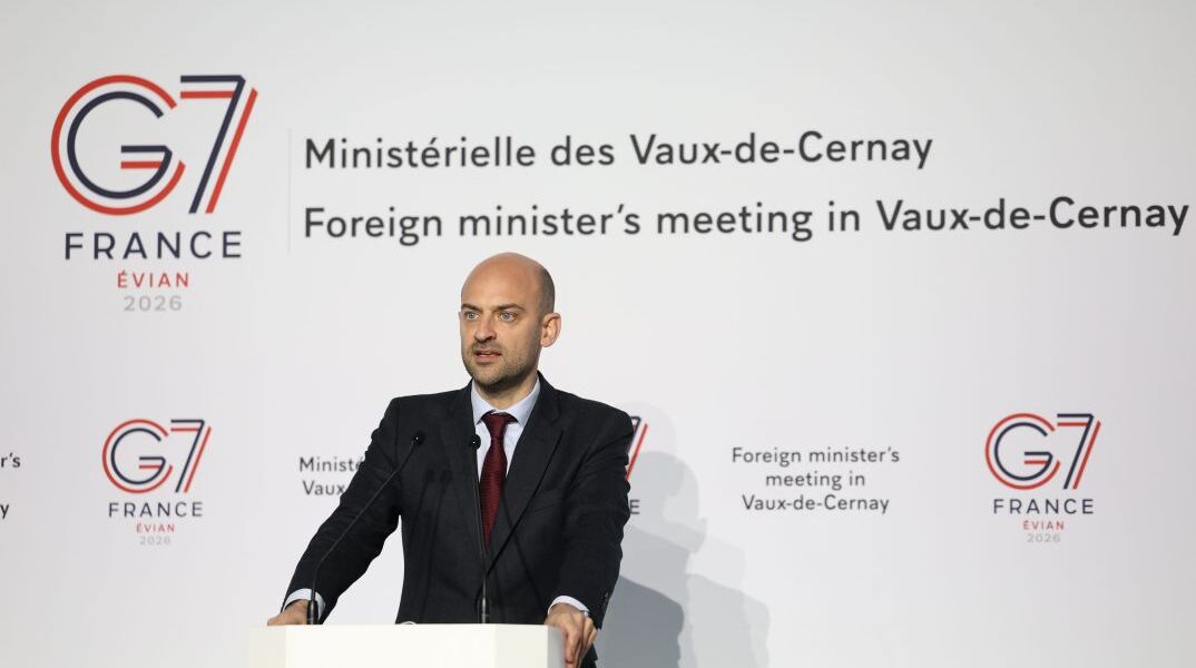 Ο Γάλλος Υπουργός Εξωτερικών Ζαν Νοέλ Μπαρό