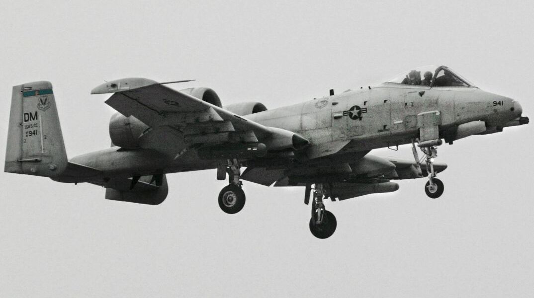 A-10 warthog, του τύπου που καταρρίφθηκε στα Στενά του Ορμούζ