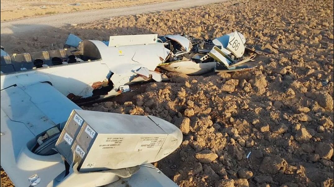 Συντρίμμια ιρανικού drone