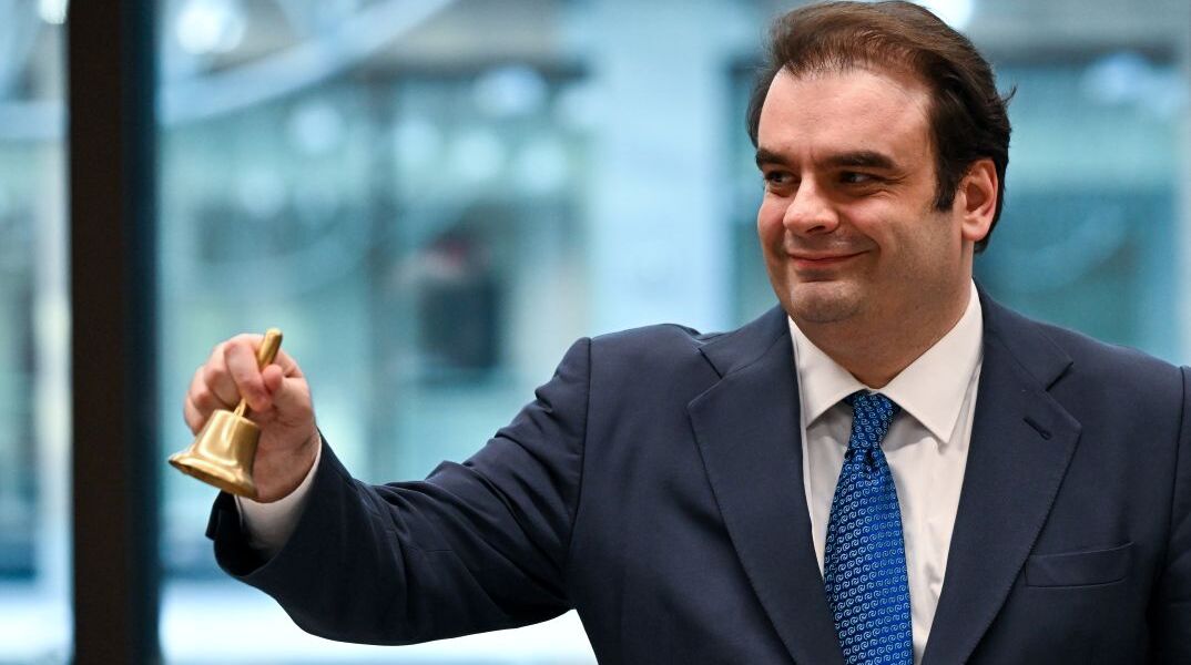 Ο Κυριάκος Πιερρακάκης στο Eurogroup