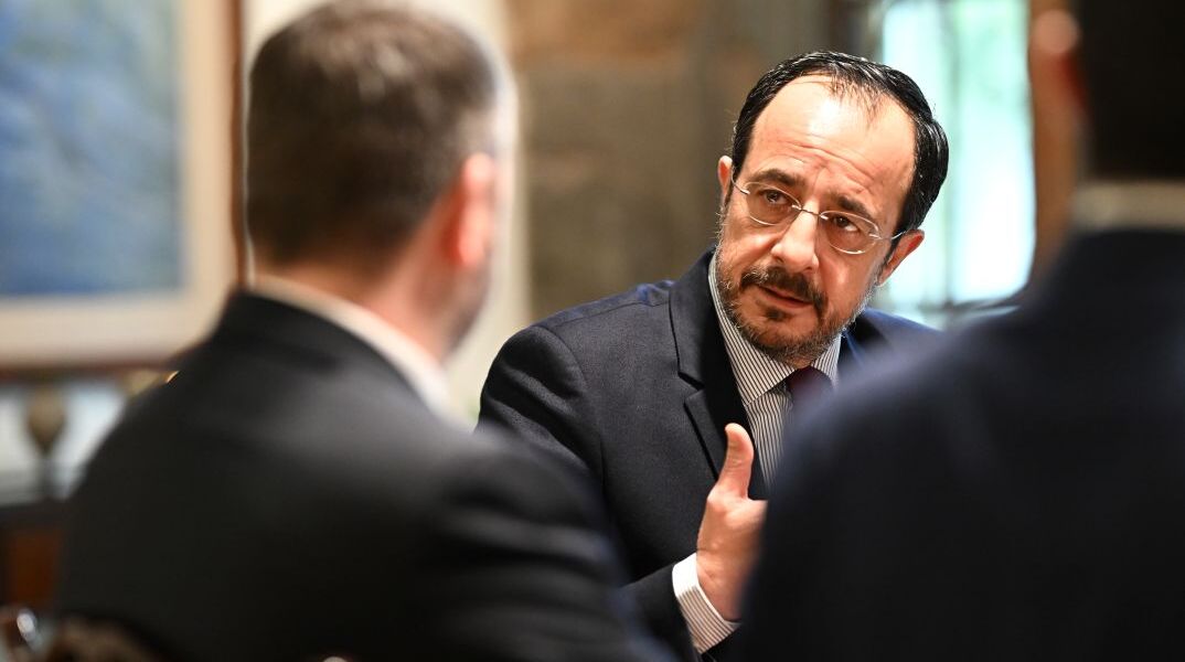 Ο Κύπριος Πρόεδρος Νίκος Χριστοδουλίδης