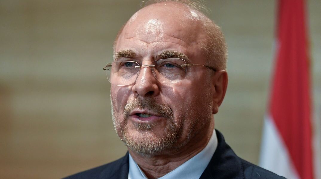 O πρόεδρος της βουλής του Ιράν, Μοχαμάντ Μπαγέρ Γαλιμπάφ