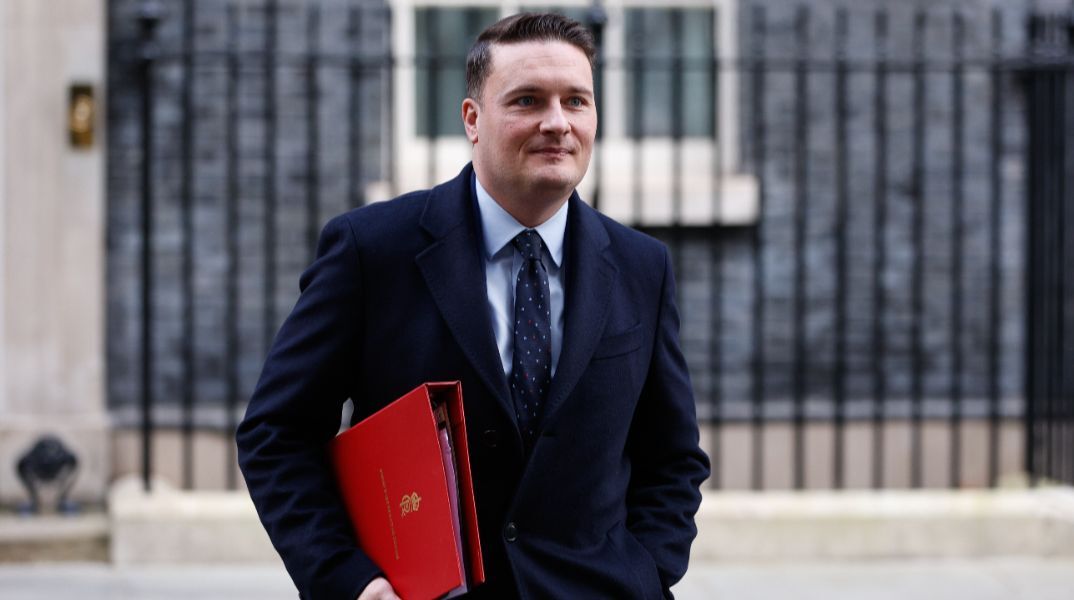 Ο βρετανός υπουργός Υγείας Γουές Στρίτινγκ