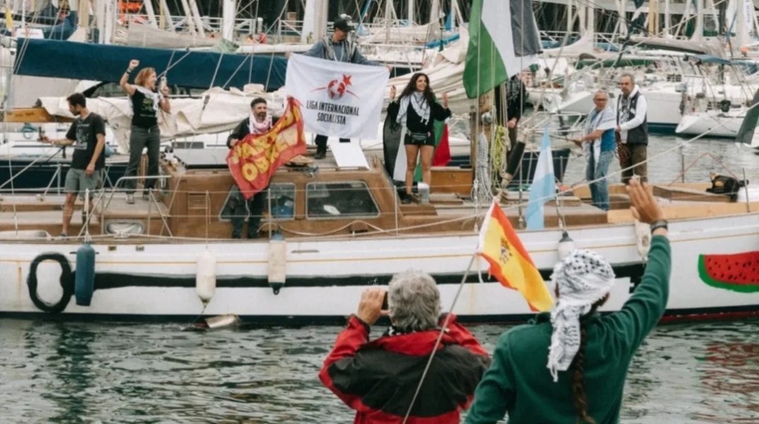 Αναχώρησε από τη Βαρκελώνη για τη Γάζα ο στολίσκος Sumud με σαράντα πλοία 