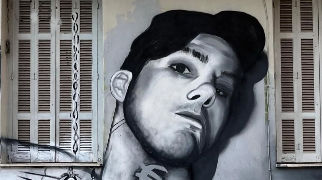 Το εντυπωσιακό mural του Hambas για τον Λεκτικό Επεξεργαστή στο Μεταξουργείο