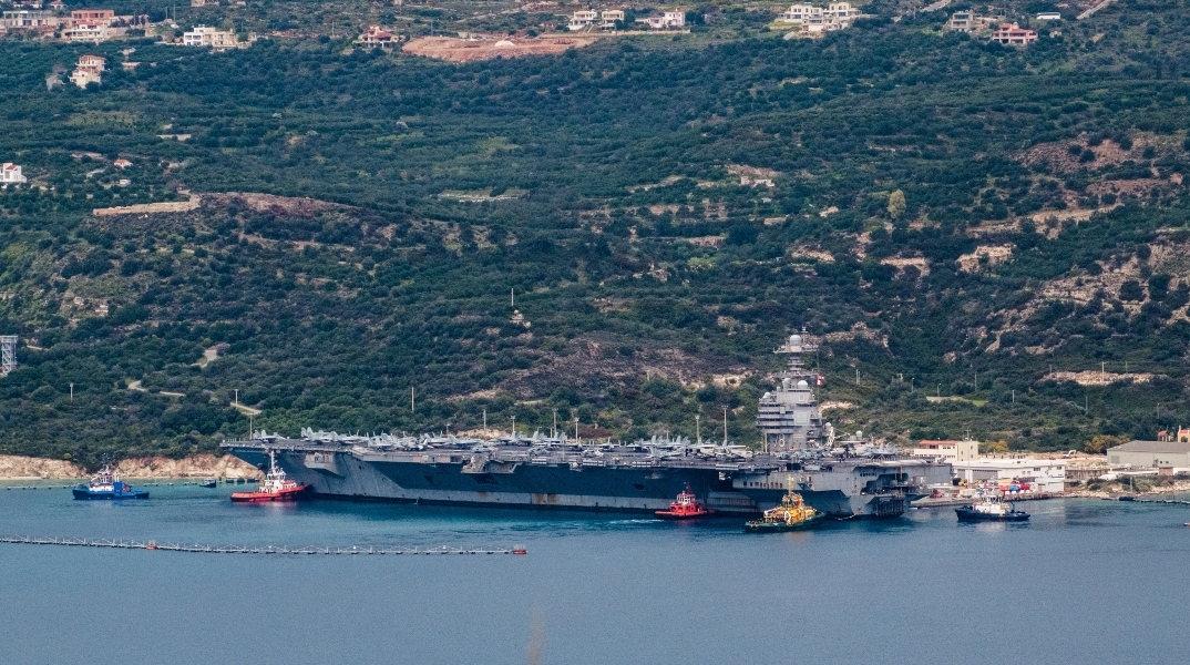 WSJ: Αποχωρεί το αεροπλανοφόρο USS Gerald Ford από τον Περσικό Κόλπο