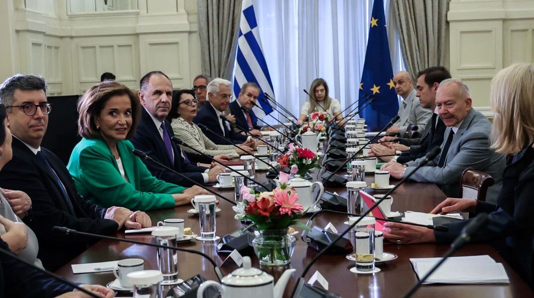 To Εθνικό Συμβούλιο Εξωτερικής Πολιτικής στο Υπουργείο Εξωτερικών