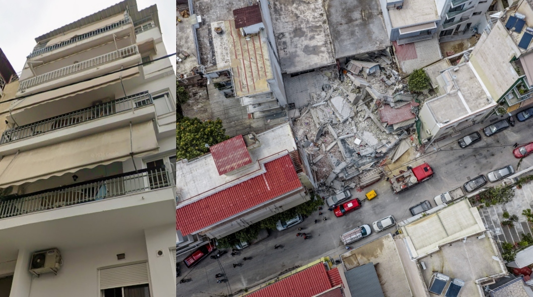 Πετράλωνα: Το πριν και το μετά της πολυκατοικίας - Συγκλονιστικές εικόνες
