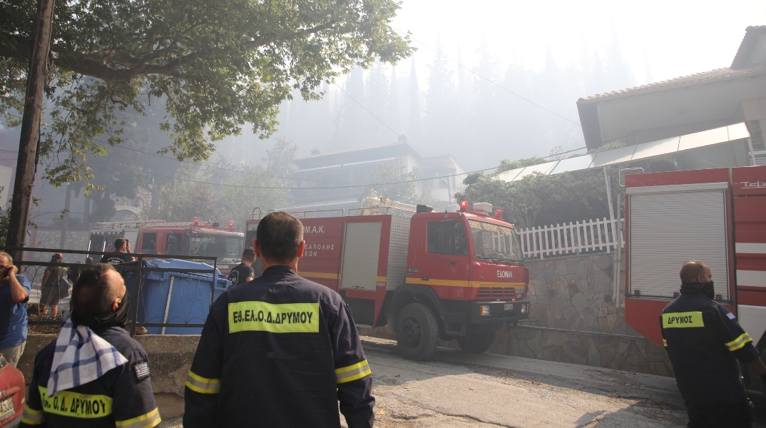 Θεσσαλονίκη: Ήχησε νέο 112 για τη φωτιά στο Δερβένι 
