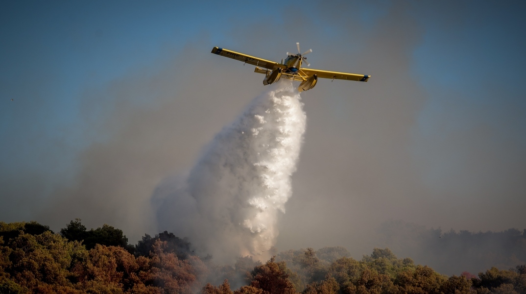 Φωτιά στην Αγία Ελένη Τροιζηνίας - 112 για ετοιμότητα