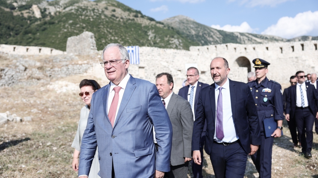 Ο Κων. Τασούλας στο Κάστρο της Κιάφας στο Σούλι - Τέλεσε τα εγκαίνια του έργου αποκατάστασης 