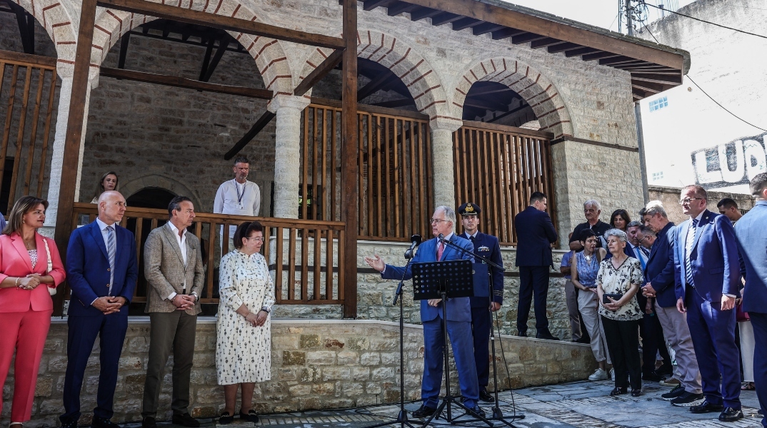 Ο Κωνσταντίνος Τασούλας εγκαινίασε τα Οθωμανικά Μνημεία στα Ιωάννινα, παρουσία της Λίνας Μενδώνη	