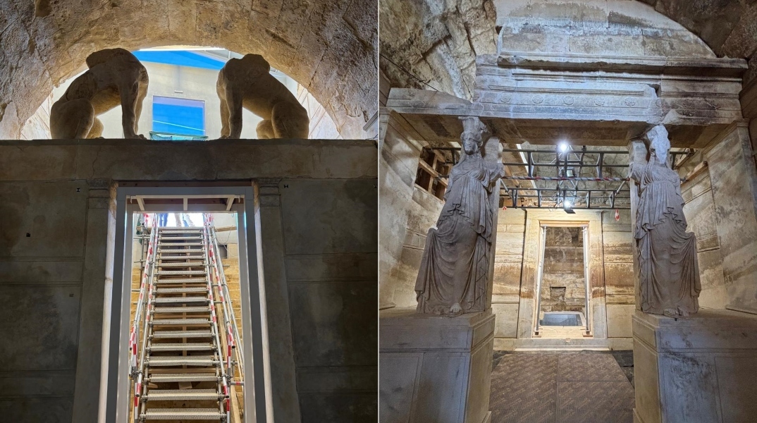 Μενδώνη: Με γοργούς ρυθμούς εξελίσσονται οι εργασίες στον Τύμβο Καστά, στην Αμφίπολη