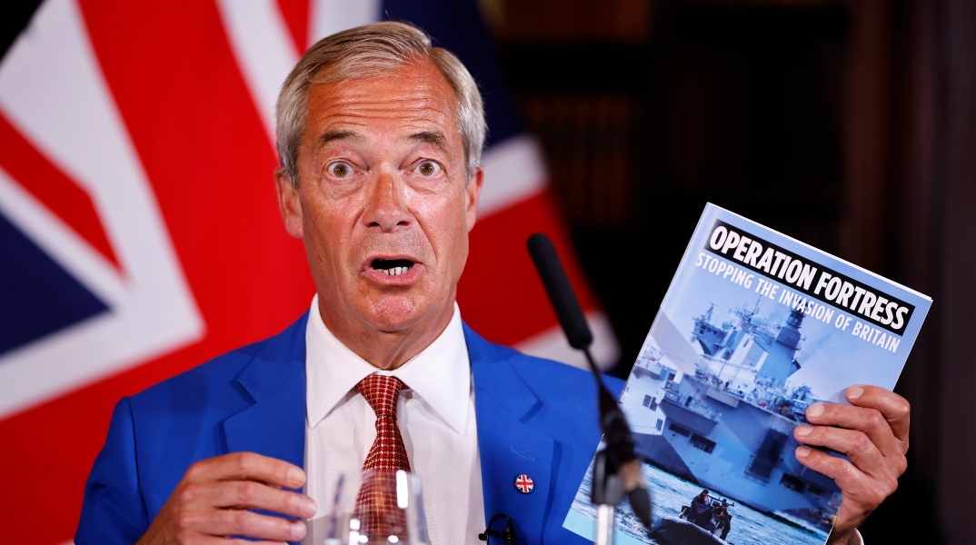«Επιχείρηση Φρούριο»: Το Reform UK θέλει να ρίξει το Πολεμικό Ναυτικό στη μάχη κατά των μεταναστών 