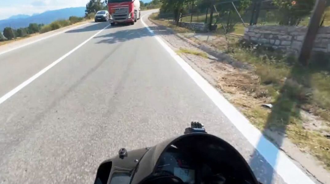 Λίμνη Πλαστήρα: Ταυτοποιήθηκε ο οδηγός του βυτιοφόρου που έκανε επικίνδυνη προσπέραση