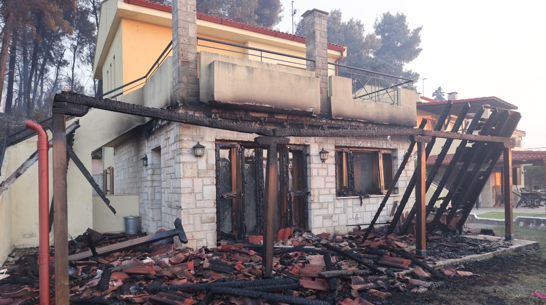Χαλκιδική: Από πτώση δέντρου σε κολώνα ρεύματος φέρεται να ξεκίνησε η πυρκαγιά