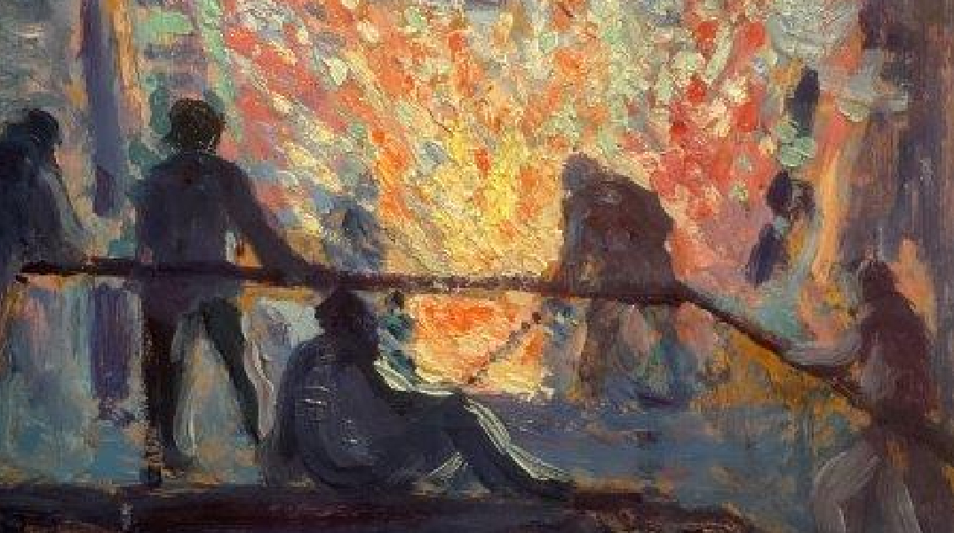 Μαξιμιλιέν Λους, «L’ Aciérie» (λεπτομέρεια)