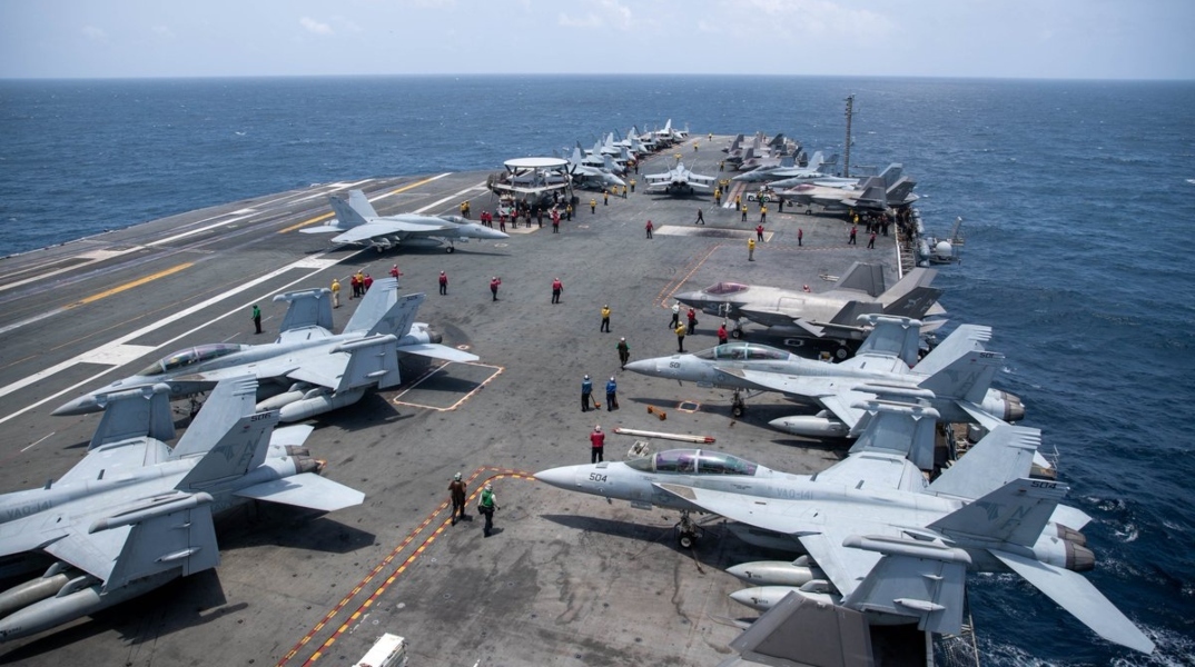 ΗΠΑ: Το αεροπλανοφόρο USS Lincoln επιστρέφει μετά από 272 ημέρες στη θάλασσα 