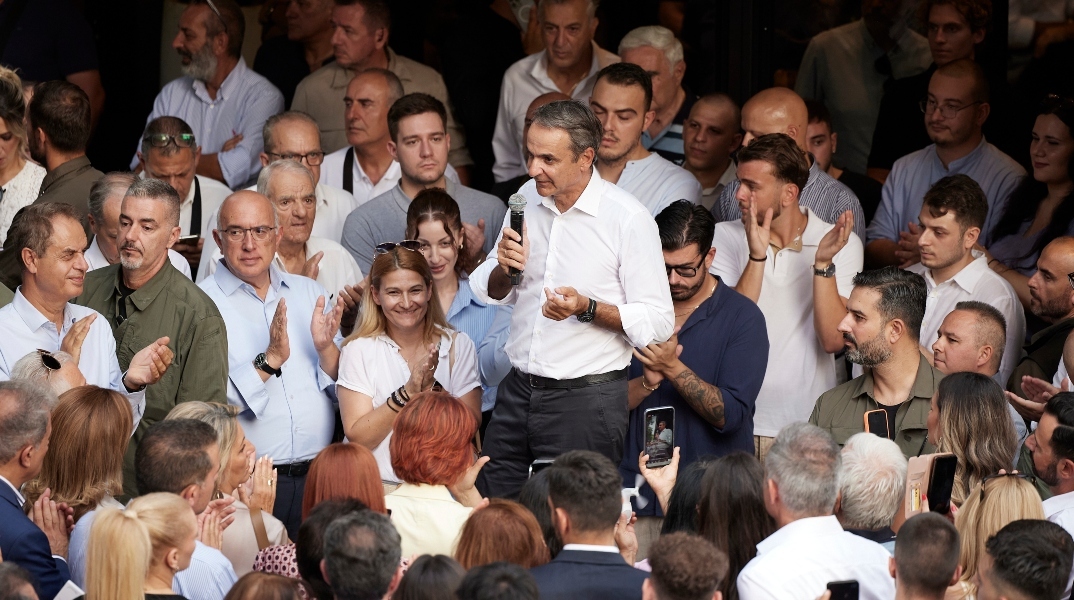 Μητσοτάκης από Κοζάνη: Η ΝΔ είναι η μόνη πολιτική δύναμη που εγγυάται σταθερότητα και προκοπή