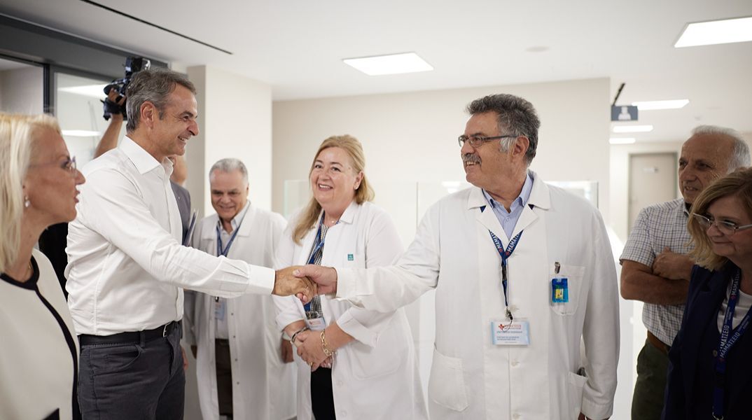 Μητσοτάκης: Η πλήρης ανάταξη των υποδομών του ΕΣΥ αποτελεί κεντρική πολιτική προτεραιότητα