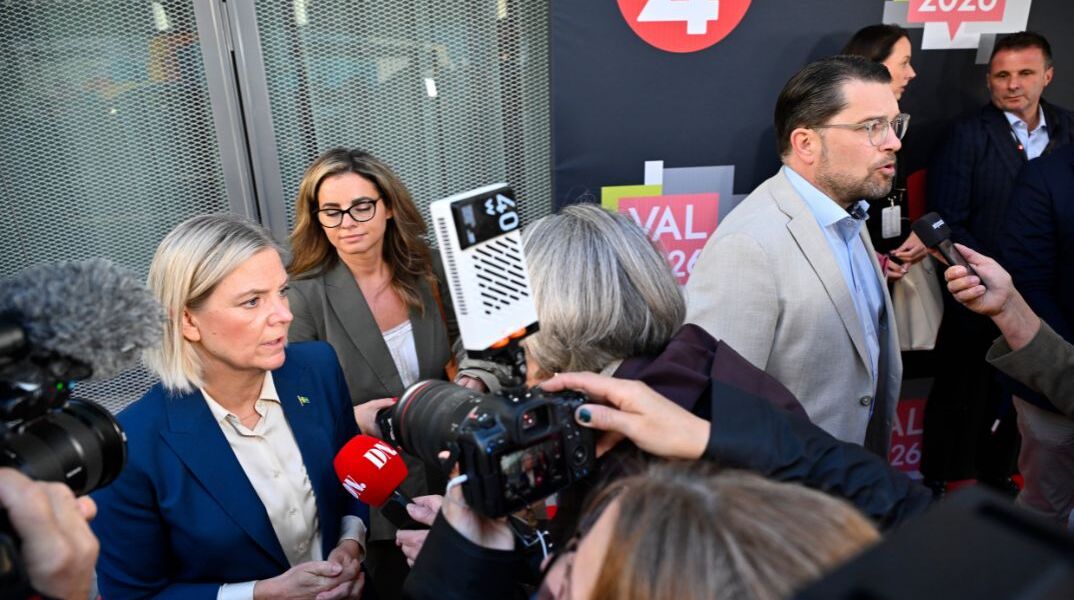 Σουηδία: Προβάδισμα της Κεντροαριστεράς δείχνουν τα exit polls