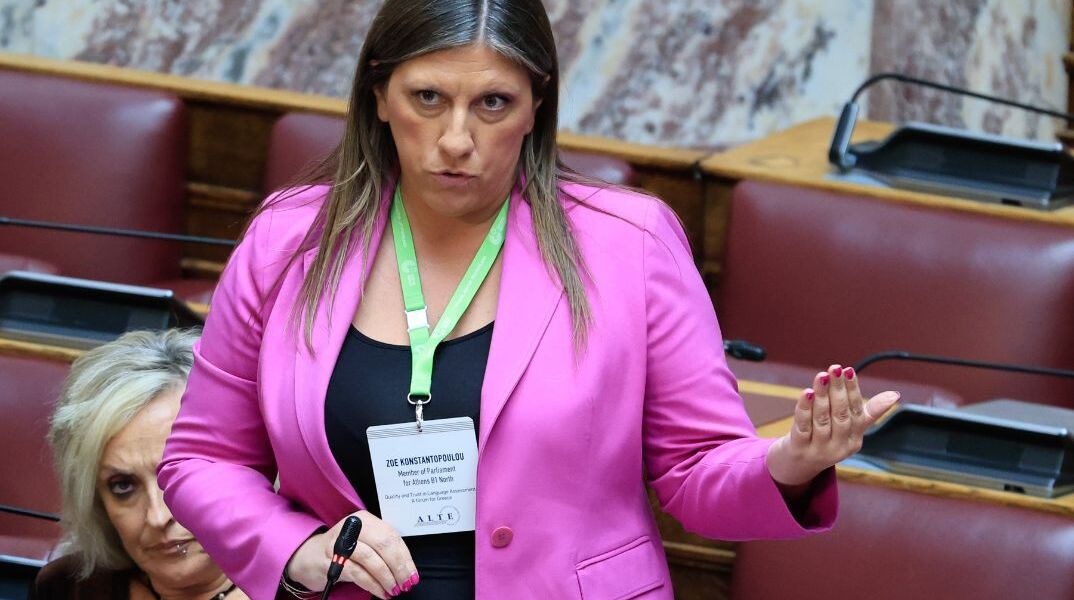 Κωνσταντοπούλου: «Στενές σχέσεις» ΠΑΣΟΚ - ΝΔ λόγω... Ανδρουλάκη και Σχοινά στο μπάσκετ