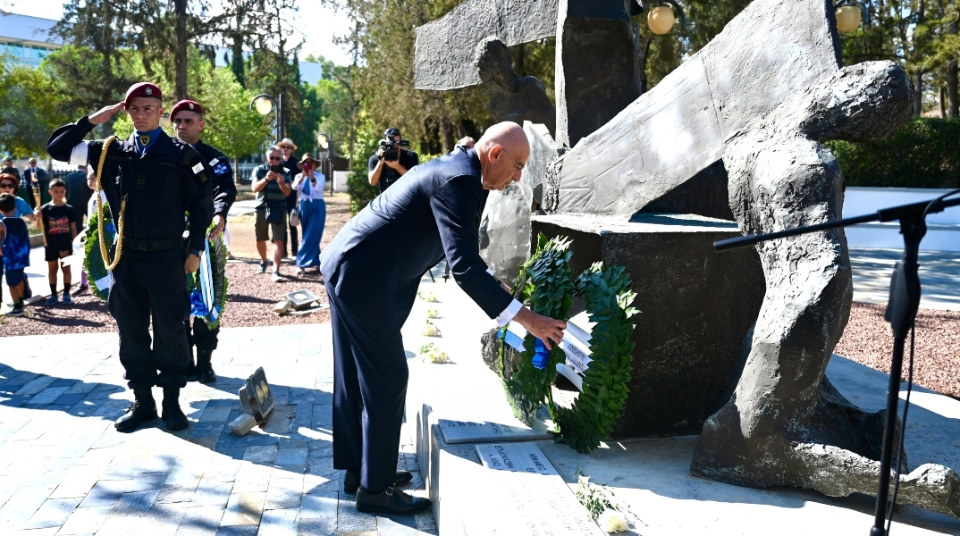 Δένδιας: Η Ελλάδα είναι και θα είναι εδώ και θα στέκεται πάντα δίπλα στην Κύπρο
