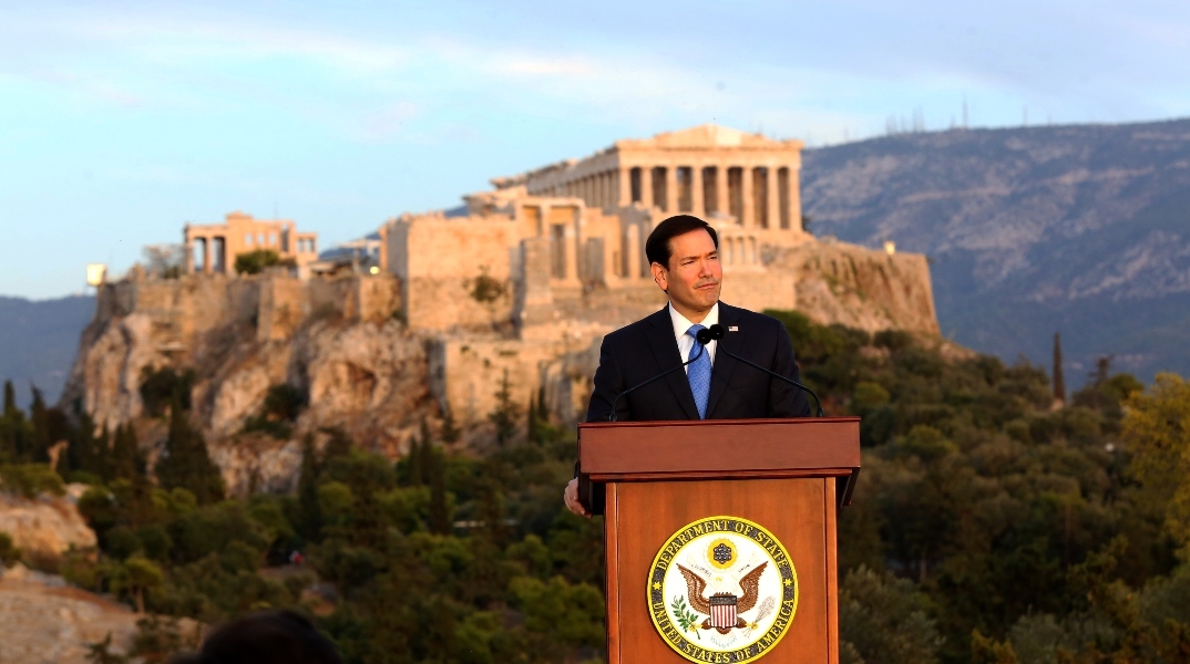 Ο Έλον Μασκ ανάρτησε την ομιλία του Ρούμπιο από την Πνύκα στον λογαριασμό του στο Χ
