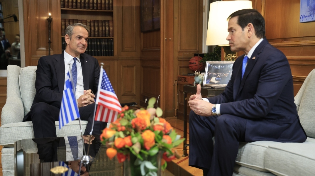 Μητσοτάκης – Ρούμπιο: «Στο υψηλότερο επίπεδο όλων των εποχών οι σχέσεις Ελλάδας και ΗΠΑ», 