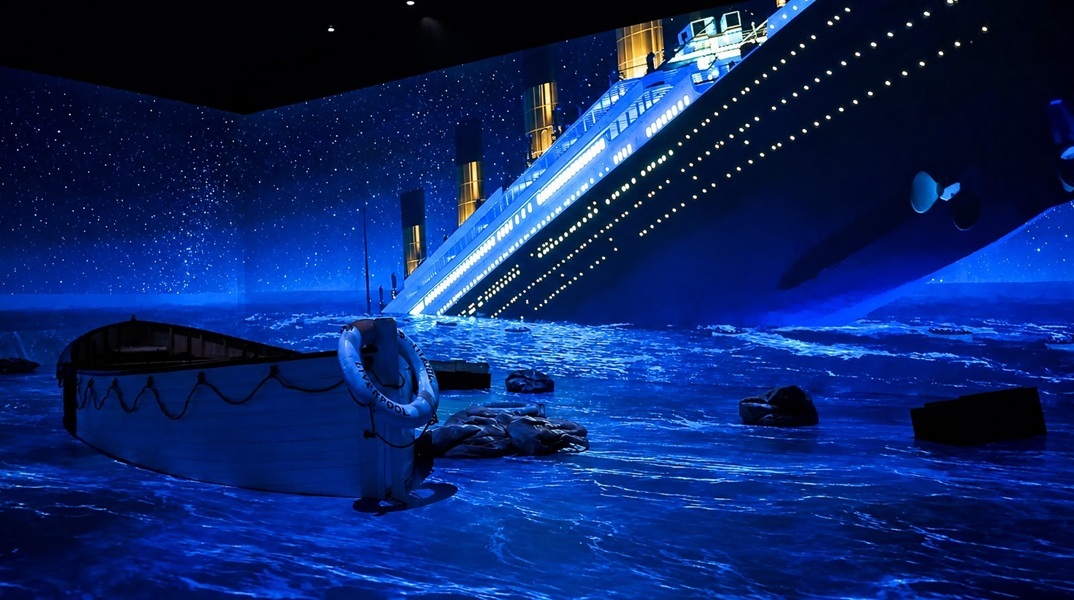 Titanic: An Immersive Voyage στο Digital Theater Γουδί