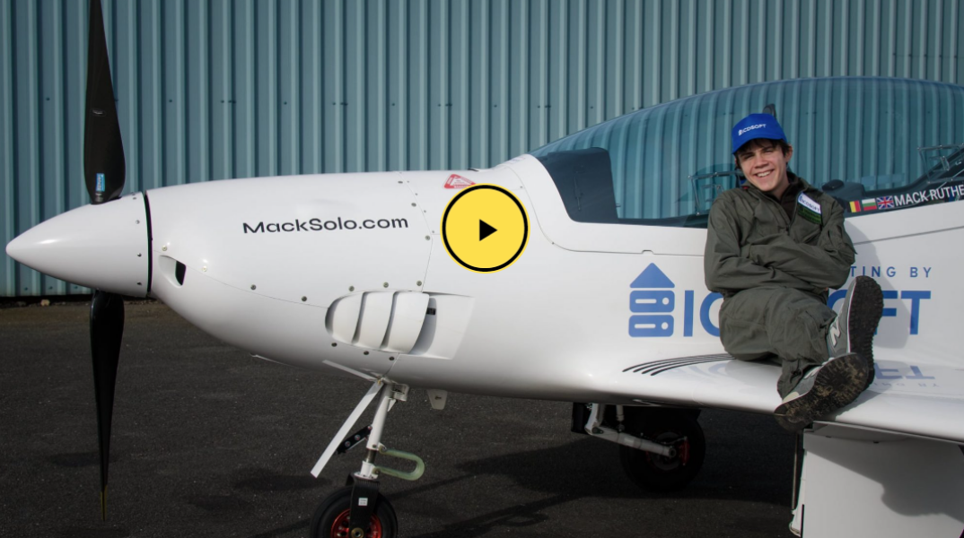 Έφηβος 17 ετών ο νεότερος πιλότος που έκανε μόνος του τον γύρο του κόσμου