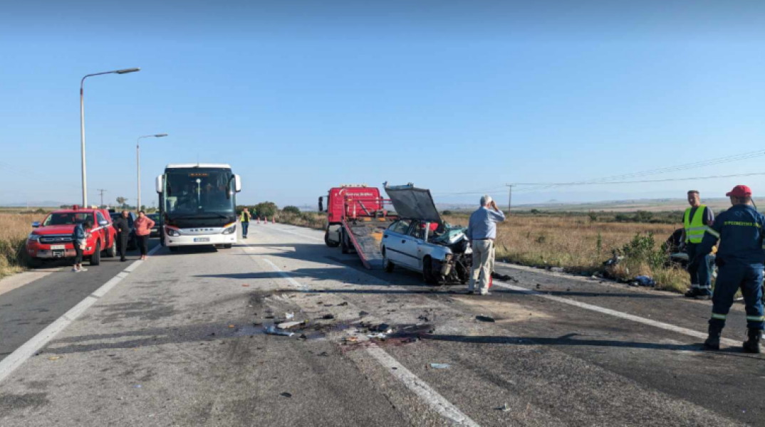 Τρεις νεκροί σε τροχαίο στο 522ο χιλιόμετρο στην ΠΑΘΕ