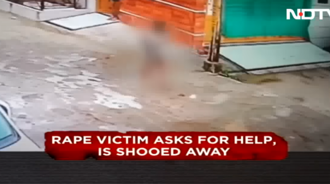 Στιγμιότυπο από το βίντεο της οργής στην Ινδία