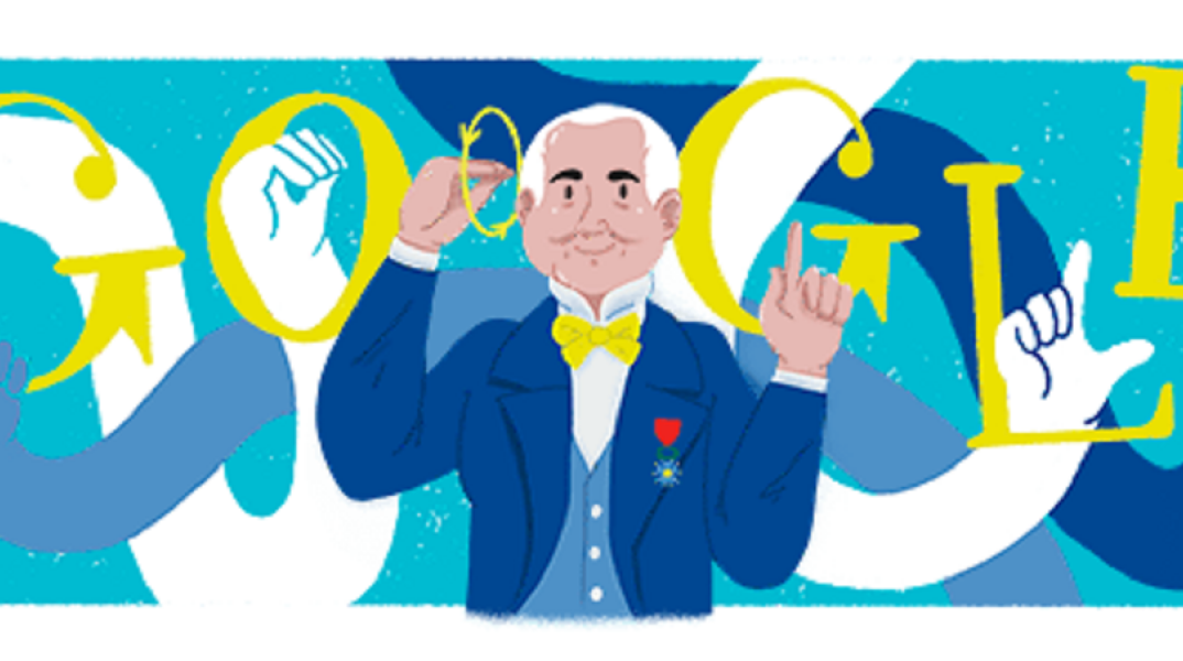 To Google Doodle για τον Ferdinand Berthier