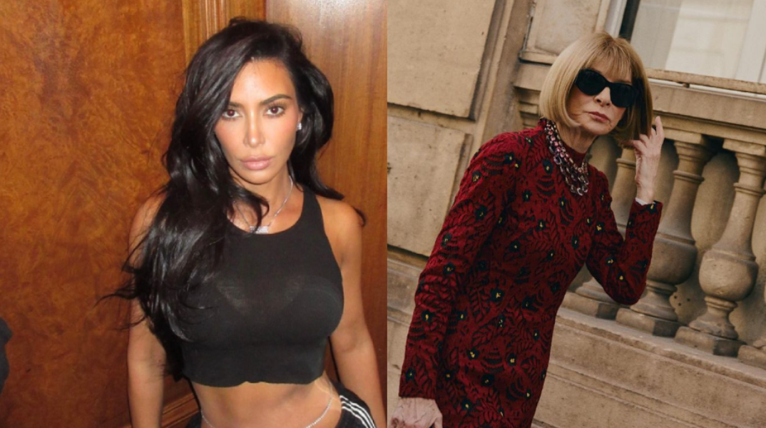 Κιμ Καρντάσιαν και Άννα Γουίντουρ