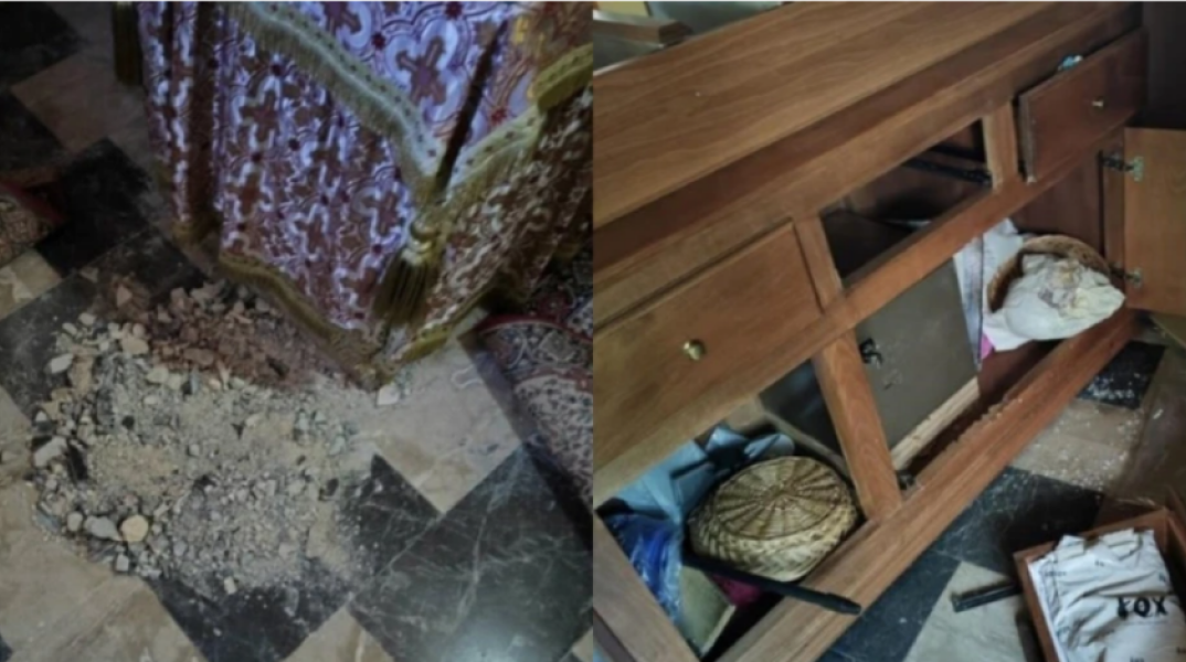 Άγνωστοι βανδάλισαν και «άδειασαν» εξωκλήσι στη Νάουσα 