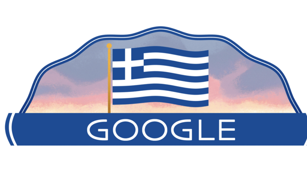 Doodle Google για την 25η Μαρτίου