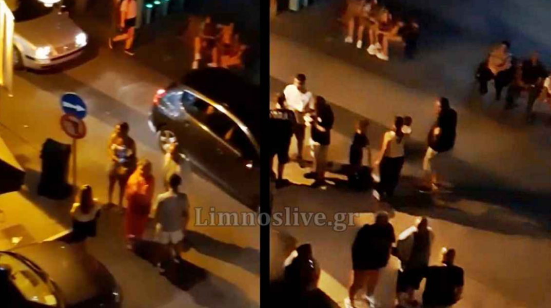 Άγρια συμπλοκή ανηλίκων στη Λήμνο – Η κεντρική πλατεία του νησιού μετατράπηκε σε ρινγκ